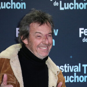 Jean-Luc Reichmann, président du jury jeunesse - Les membres des jurys à la soirée d'inauguration de la 25ème Edition du Festival TV de Luchon. Le 1er février 2023 © Patrick Bernard / Bestimage