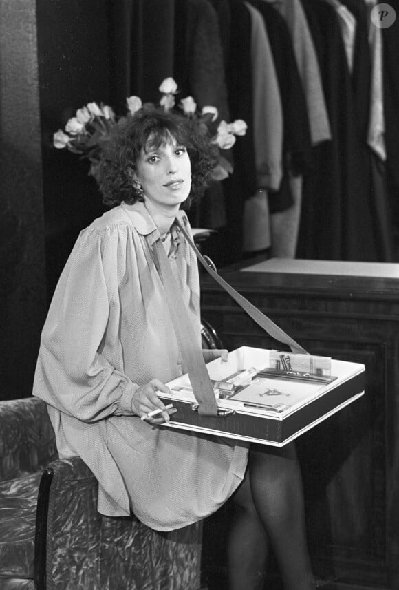 Photo d'archives de la comédienne Anémone en 1979