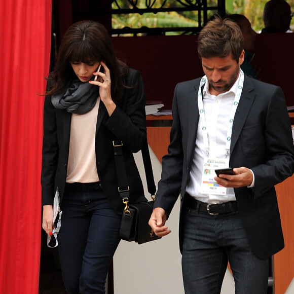 Et qu'ils ne devraient pas changer tout de suite ! 
Nolwenn Leroy et son compagnon Arnaud Clément - People lors du Monte Carlo Rolex Masters 2016, le jour de la finale, au Monte-Carlo Country-Club à Roquebrune-Cap-Martin, le 17 avril 2016. © Bruno Bebert/Bestimage 