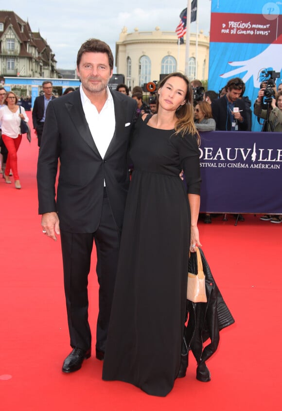 Vanessa Demouy et Philippe Lellouche - Avant-première du film "Everest" et soirée d'ouverture lors du 41ème Festival du film américain de Deauville, le 4 septembre 2015. 