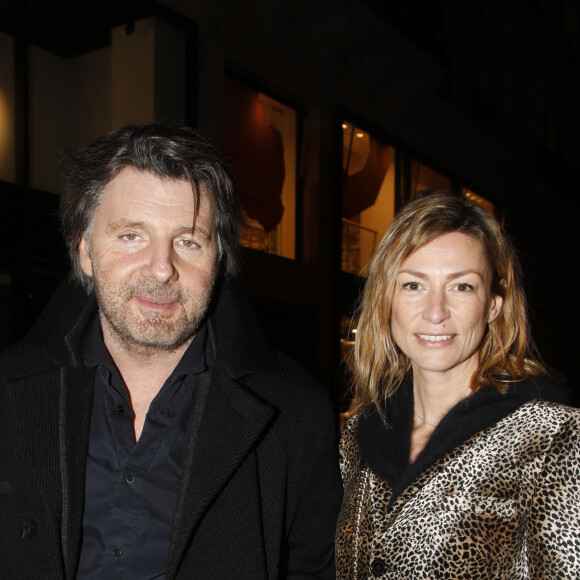 Exclusif - Philippe Lellouche et sa compagne Vanessa Boisjean - Avant-première du film "L'amour c'est mieux que la vie" réalisé par C. Lelouch dont c'est le 50ème film au cinéma UGC Normandie à Paris le 17 janvier 2022. © Denis Guignebourg/Bestimage 