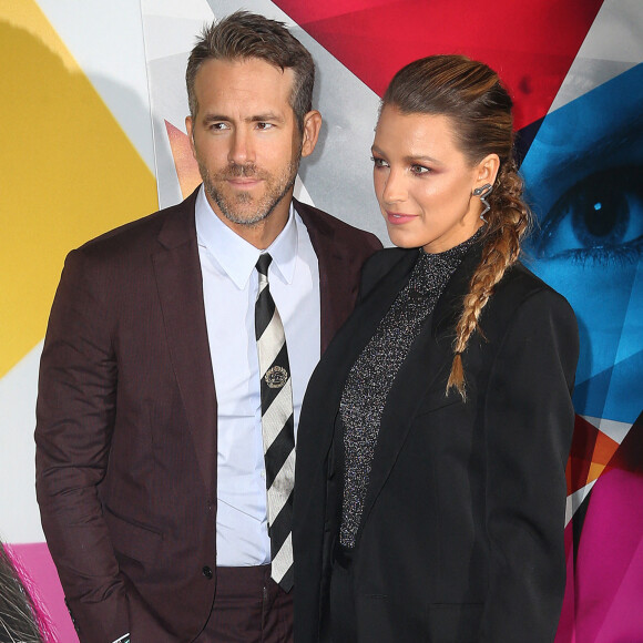Ryan Reynolds et Blake Lively à la première du film "L'Ombre d'Emily" à New York.
