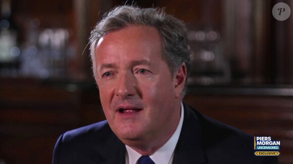 Le journaliste Piers Morgan.
Vifs désaccords entre Donald Trump et le journaliste Piers Morgan lors d'une interview pour l'émission "Piers Uncensored". Piers Morgan a notamment reproché à l'ancien président de ne pas avoir assumé sa responsabilité dans les émeutes au Capitole et sa défaite aux élections. Amis depuis 15 ans, Donald Trump n'a pourtant pas hésité à quitter les lieux en trombe à peine l'interview terminée. Le 21 avril 2022.