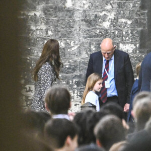 Kate Middleton - La famille royale quitte l'Abbaye de Westminster après une répétition du couronnement. Le 3 mai 2023. @ ABACA / Stefan Rousseau/PA Wire