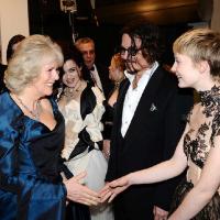 Le prince Charles et Camilla Parker Bowles sous le charme de Johnny Depp !