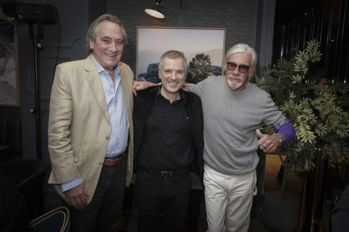 Photo : Exclusif - Philippe Lavil, Bruno Putzulu, Pierre Billon