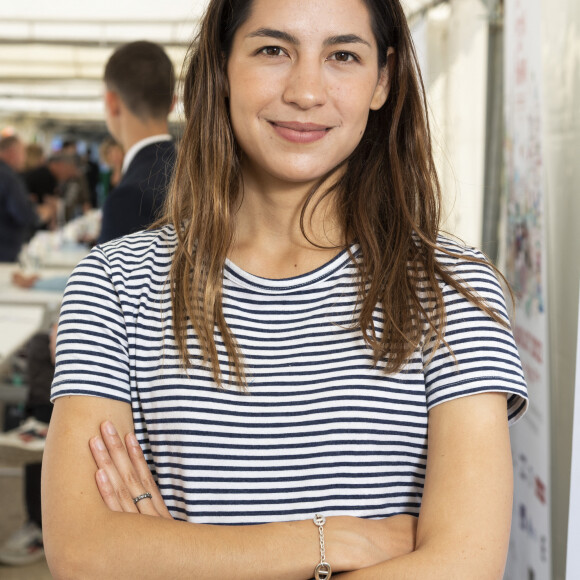 Exclusif - Line Papin - Festival des Livres et des Artistes organisé par l'association "Lecture pour Tous" engagée dans la lutte contre l'illettrisme au Mail Branly à Paris le 2 juillet 2022. © Pierre Perusseau / Jack Tribeca / Bestimage