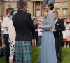 Une création signée Elie Saab, qu'elle avait déjà portée en 2019 à l'occasion de la Royal Ascot (course hippique très prestigieuse, ndlr).
Catherine (Kate) Middleton, princesse de Galles lors d'une Garden Party au palais de Buckingham à Londres, Royaume Uni, le 9 mai 2023, pour célébrer le couronnement du roi et de la reine d'Angleterre. 
