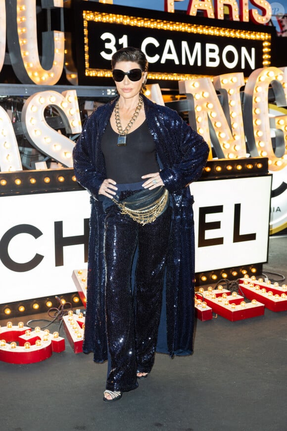 Lisa Rinna - Photocall du défilé Chanel Collection Croisière 2024 au Paramount Studios à Los Angeles le 9 mai 2023. © Olivier Borde / Bestimage