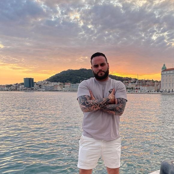 Nikola Lozina en vacances en Croatie, mai 2023