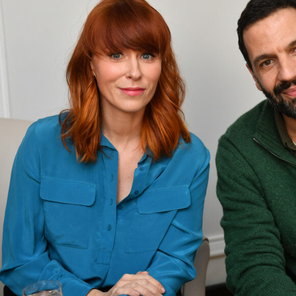 Exclusif - Audrey Fleurot et Mehdi Nebbou ( HPI ) - 24ème édition "Unifrance Rendez-vous in Paris", Press Junket à Paris le 15 janvier 2022. © Veeren/Bestimage