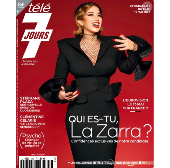 Couverture du magazine Télé 7 jours n°3285, paru le 8 mai 2023.