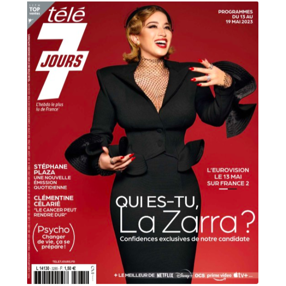 Couverture du magazine Télé 7 jours n°3285, paru le 8 mai 2023.