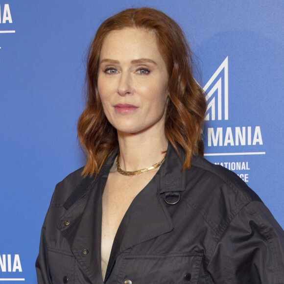 Un programme regardé partout dans le monde, comme l'a rappelé le très discret animateur : "Une série vendue dans 105 pays, plus de 12 millions de téléspectateurs en France... Un record depuis 18 ans !".
Audrey Fleurot de la série HPI - 6 ème édition du Festival Séries Mania à Lille, France, le 18 mars 2023. © Christophe Aubert via Bestimage