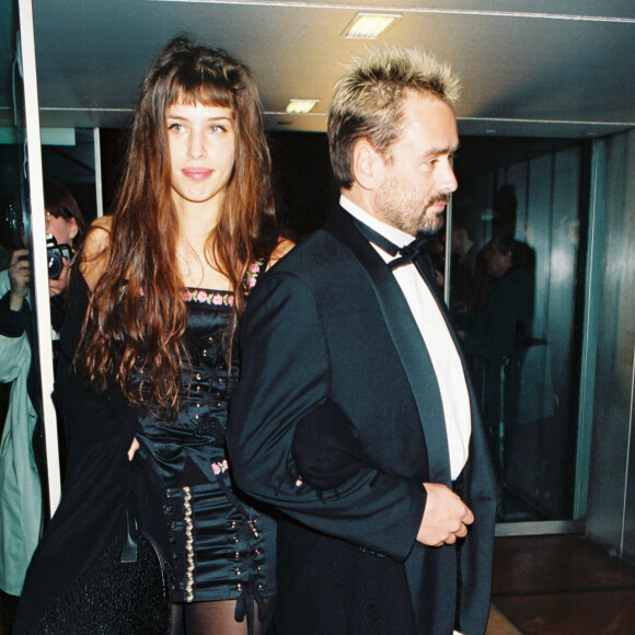 Elle a été mariée à Luc Besson
Archives - Maiwenn Le Besco et Luc besson lors de la soirée des César en 1995.