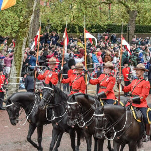 - Sortie de la cérémonie de couronnement du roi d'Angleterre à l'abbaye de Westminster de Londres le 6 mai 2023.