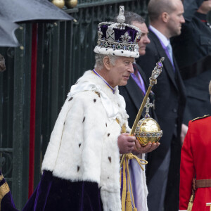 Le roi Charles III d'Angleterre - Les invités arrivent à la cérémonie de couronnement du roi d'Angleterre à l'abbaye de Westminster de Londres le 6 mai 2023.