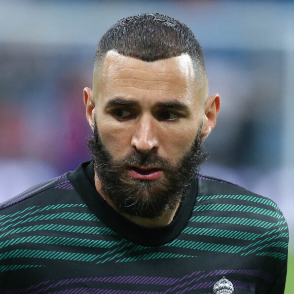 Karim Benzema - Match de Ligue Des Champions 2023 (LDC) "Real Madrid - Chelsea (2-0)" au stade Santiago Bernabeu, le 12 avril 2023.