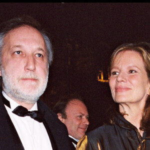 Archives - Nicole Garcia et Francois Berléand à la soirée des César en 2000.