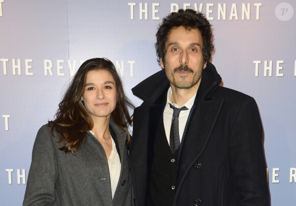 Vincent Elbaz et Fanny Conquy - Avant-première du film "The Revenant" au Grand Rex à Paris, le 18 janvier 2016. © Coadic Guirec/Bestimage 