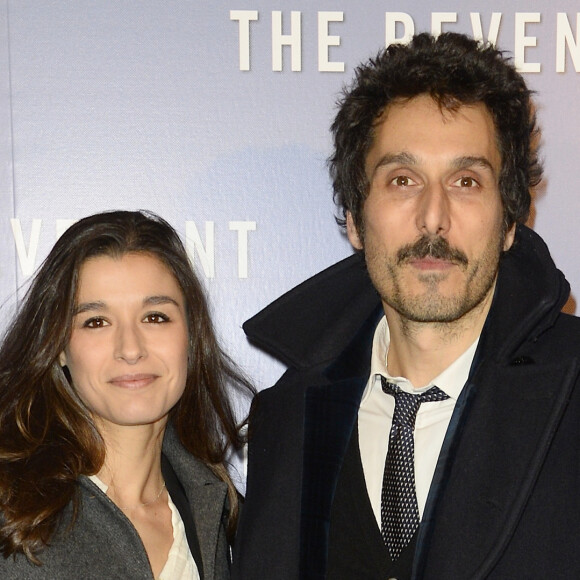 Vincent Elbaz et Fanny Conquy - Avant-première du film "The Revenant" au Grand Rex à Paris, le 18 janvier 2016. © Coadic Guirec/Bestimage 
