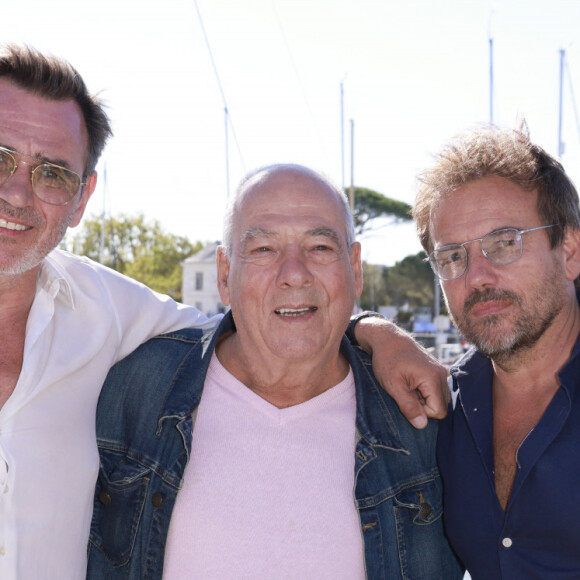 Jérôme Bertin, Michel Cordes, Stéphane Hénon PLUS BELLE LA VIE Le festival de fiction TV de La Rochelle samedi 17 septembre 2022. © Christophe Aubert via Bestimage