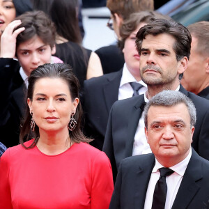 Thomas Langmann, le cousin de Dimitri Rassam, était également présent avec sa fille Lou. 
Thomas Langmann - Montée des marches du film " Killers of the flower moon " lors du 76ème Festival International du Film de Cannes, au Palais des Festivals à Cannes. Le 20 mai 2023 © Jacovides-Moreau / Bestimage 