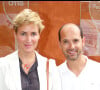 Les deux acteurs ont été en couple de 2004 à 2012
Judith Godrèche et Maurice Barthélemy - Tournoi de Roland Garros 2011