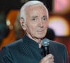Ce lundi, Charles Aznavour aurait eu quatre-vingt-dix-neuf ans.
Exclusif - Charles Aznavour - Enregistrement de l'émission "Dernier Show" de Michel Sardou, au Palais des Sports à Paris. © Pierre Perusseau / Bestimage