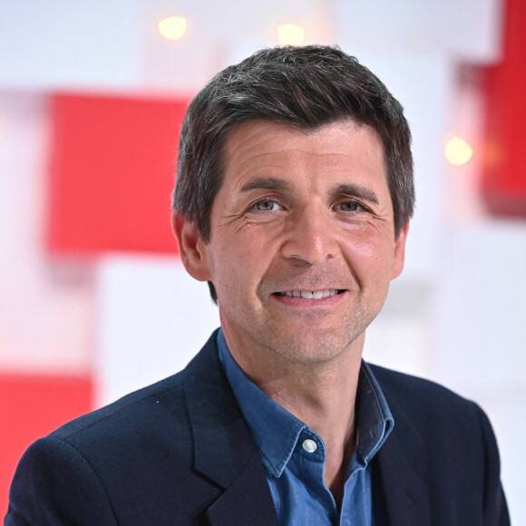 Exclusif - Thomas Sotto - Enregistrement de l'émission "Vivement Dimanche", présentée par M.Drucker et diffusée le 17 octobre sur France 2 © Guillaume Gaffiot / Bestimage 