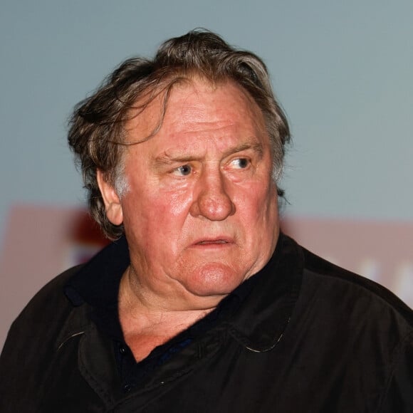Ils sont apparus ensemble dans Un baiser papillon en 2011
Gérard Depardieu lors du Festival Premiers Plans à Angers le 28 janvier 2022 pour la présentation du film "Umani" © Laetitia Notarianni / Bestimage 