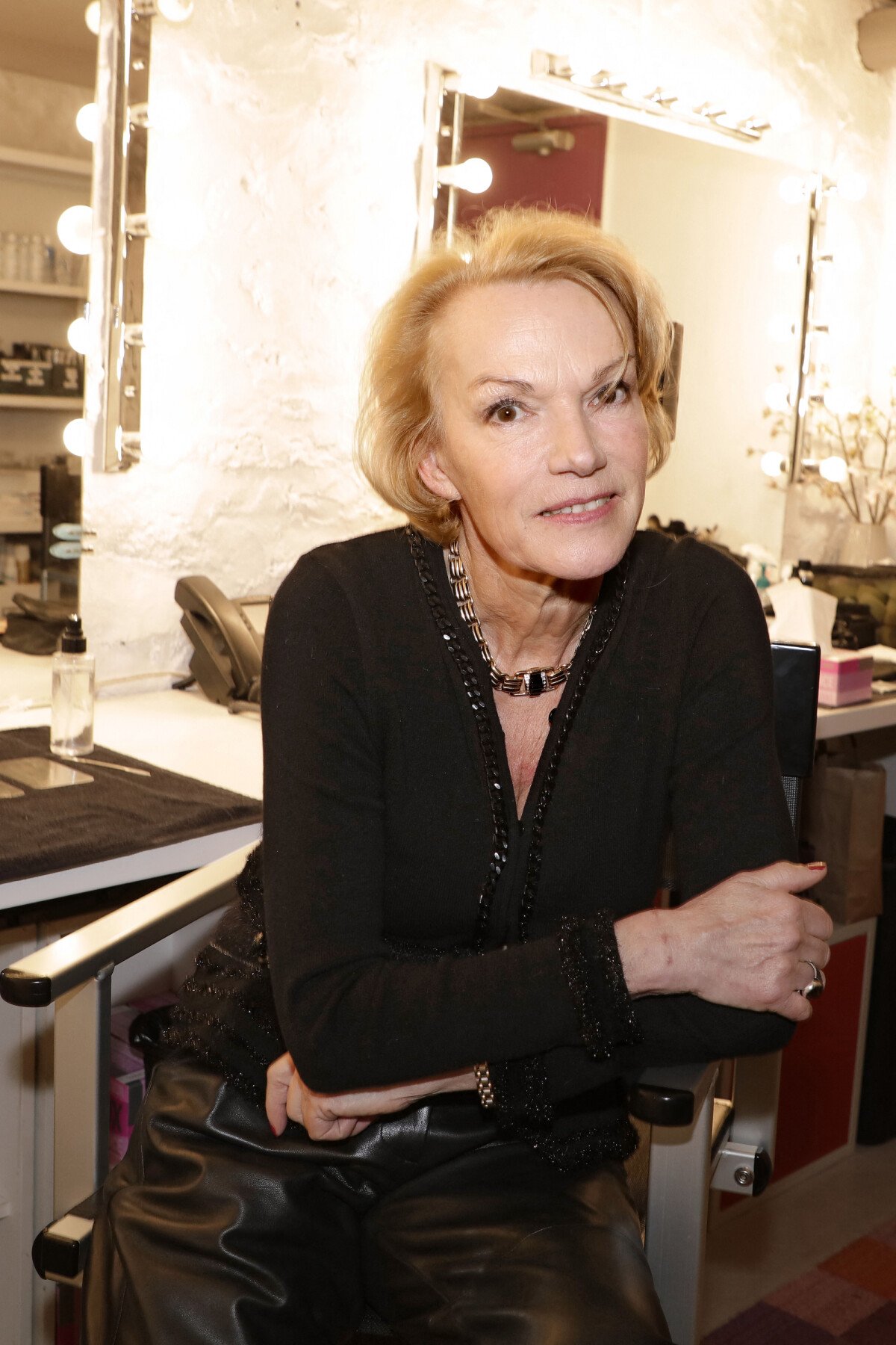 Photo : Exclusif - Portrait De Brigitte Lahaie Lors De L'enregistrement ...