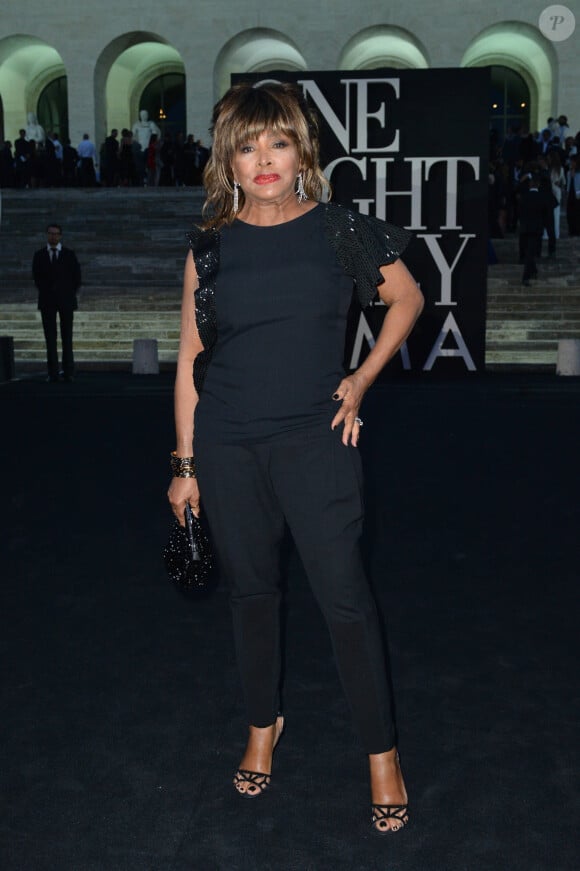 Tina Turner - Soiree Giorgio Armani "One night Only Roma" a Rome, le 5 juin 2013.