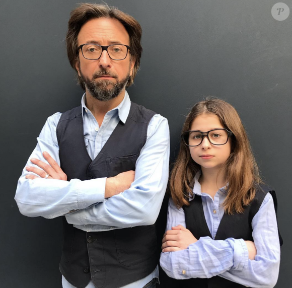 Alexandre Jaffray et sa fille Margot sur Instagram