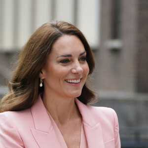 Catherine (Kate) Middleton, princesse de Galles, arrive au "Founding Museum" à Londres, le 25 mai 2023. 