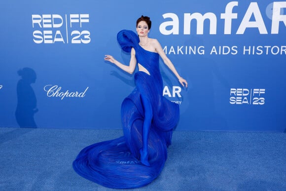 Coco Rocha - Photocall du gala de l'amfAR 2023 à l'Hôtel du Cap-Eden-Roc, Antibes, lors du 76ème Festival International du Film de Cannes. Le 25 mai 2023. © Moreau-Jacovides / Bestimage 