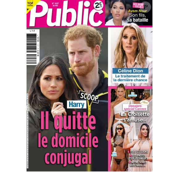 Nouvelle couverture du magazine Public, paru le 26 mai 2023