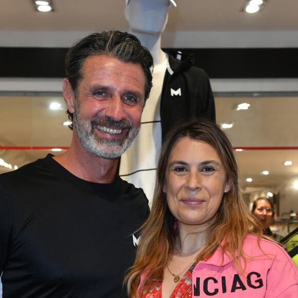 Patrick Mouratoglou, Marion Bartoli - Lancement de la collection Mouratoglou au magasin Celio Ternes à Paris le 25 mai 2023. Le coach Patrick Mouratoglou lance sa collection de vêtements 100% tennis distribuée en France par célio et déjà visible sur le circuit. © Veeren/Bestimage