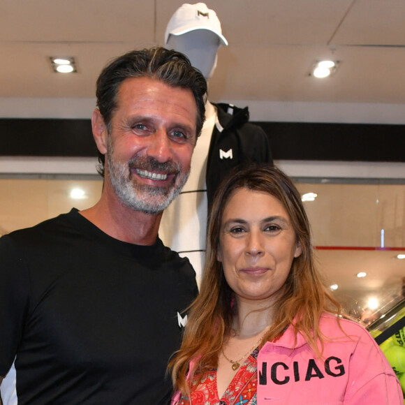 Patrick Mouratoglou, Marion Bartoli - Lancement de la collection Mouratoglou au magasin Celio Ternes à Paris le 25 mai 2023. Le coach Patrick Mouratoglou lance sa collection de vêtements 100% tennis distribuée en France par célio et déjà visible sur le circuit. © Veeren/Bestimage