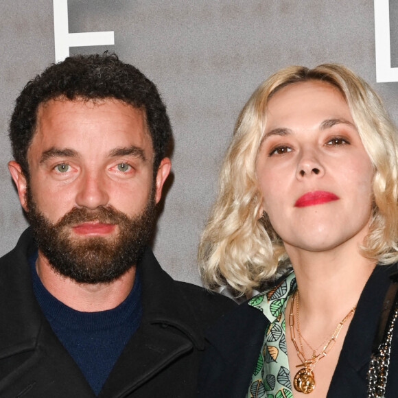 Guillaume Gouix et sa compagne Alysson Paradis - Avant-première du film "Simone, Le Voyage Du Siecle" à l’Unesco à Paris le 28 septembre 2022. © Coadic Guirec/bestimage