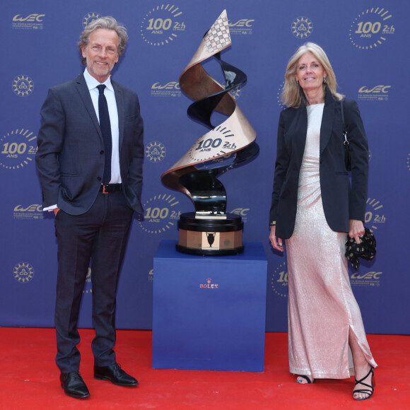 Stéphane Freiss - Les célébrités fêtent le centenaire des 24 Heures du Mans au musée Rodin à Paris, le 16 mai 2023. © Rachid Bellak / Bestimage 