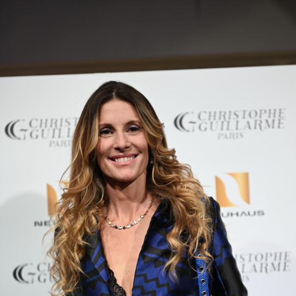 Ils sont tous fans d'équitation.
Sophie Thalmann (Miss France 1998) - Photocall du défilé de mode prêt-à-porter printemps-été 2023 Femmes "Christophe Guillarmé" lors de la fashion week de Paris à l'Atelier Renault à Paris le 28 septembre 2022. © Rachid Bellak/Bestimage