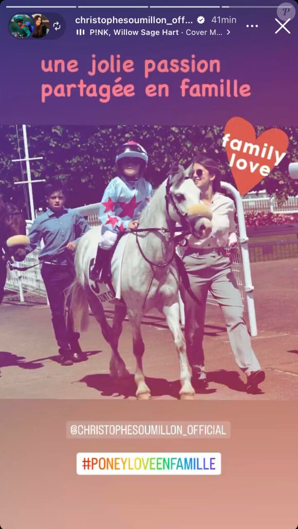 Lundi 29 mai 2023, ils ont d'ailleurs partagé un beau moment en famille.
Sophie Thalmann en famille sur Instagram.