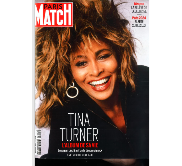 Tina Turner en couverture du "Paris Match".