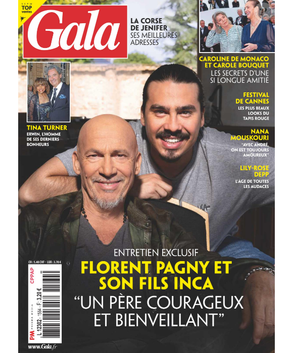 Nouvelle couverture du magazine "Gala", paru le 1er juin 2023