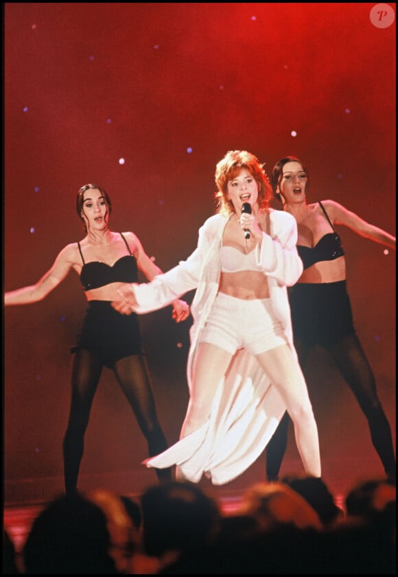 Mylène Farmer aux Monte Carlo Music Awards en 1993