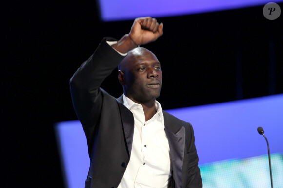 OMAR SY CESAR DU MEILLEUR ACTEUR POUR "INTOUCHABLES" - SALLE - 37 EME CEREMONIE DES CESAR AU THEATRE DU CHATELET A PARIS LE 24 FEVRIER 2012  37 TH CESAR CEREMONY AT THEATRE DU CHATLET IN PARIS 24 THE FEBRUARY 2012 