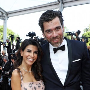 C'est officiel, elle est enceinte pour la deuxième fois !
Reem Kherici et son mari Gilles Lemaire - Montée des marches du film " OSS 117 : Alerte rouge en Afrique Noire " lors du 74ème Festival International du Film de Cannes. © Borde-Jacovides-Moreau / Bestimage