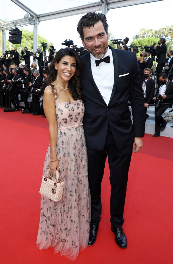 C'est officiel, elle est enceinte pour la deuxième fois !
Reem Kherici et son mari Gilles Lemaire - Montée des marches du film " OSS 117 : Alerte rouge en Afrique Noire " lors du 74ème Festival International du Film de Cannes. © Borde-Jacovides-Moreau / Bestimage