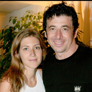 Patrick Bruel et son ex femme Amanda Sthers à Bercy à Paris.